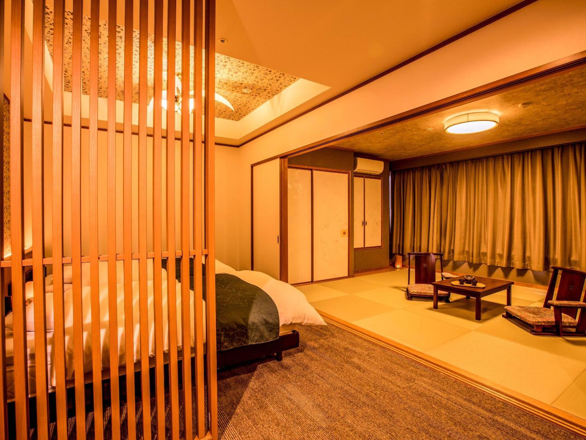 Hotel Ooedo Onsen Monogatari Premium Yoshinoya Irokuen Kaga  Zimmer foto
